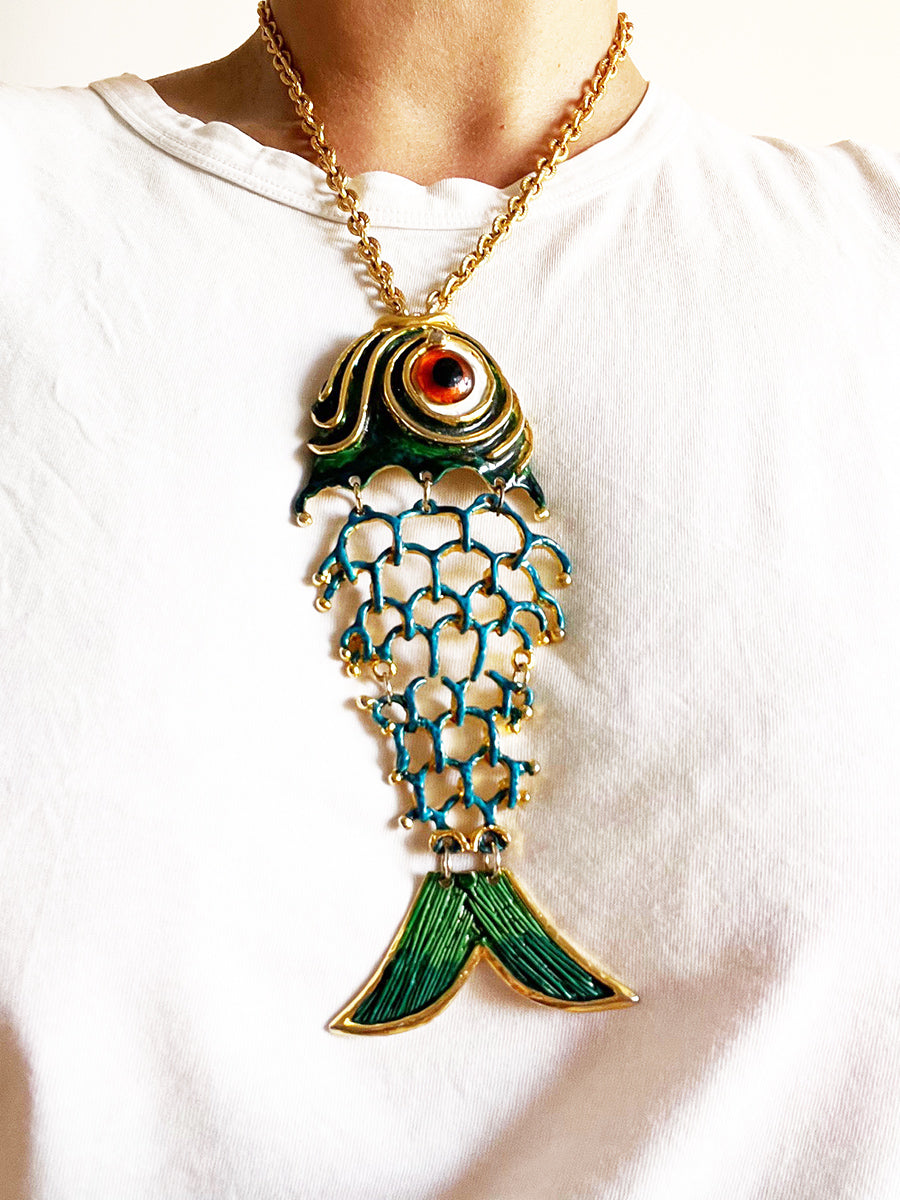 Pesce Charm Vintage 1970 - Accessori -
