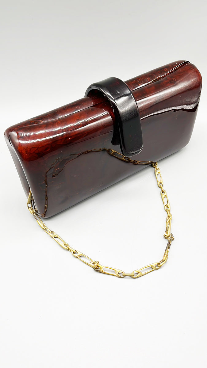 Pochette con Catenina in Bachelite 1960 -Accessori-