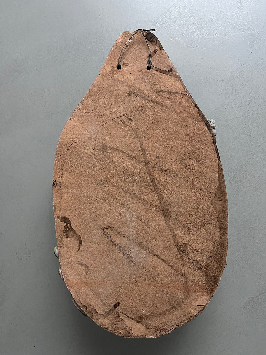 Acquasantiera Ceramica decorata a mano ‘900 Botteghe Cerreto -Top Antiques-