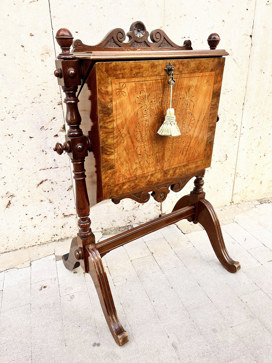 Portariviste in noce Vittoriano XX Secolo - Top Antiques-