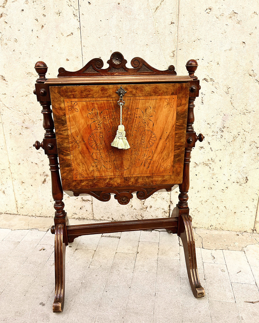 Portariviste in noce Vittoriano XX Secolo - Top Antiques-