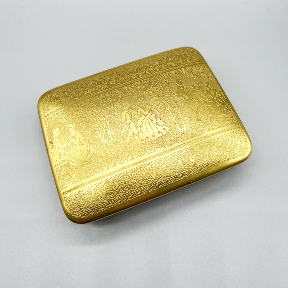 Scatola Oro Ceramica Tirschenreuth Germany '900 -Antiques-