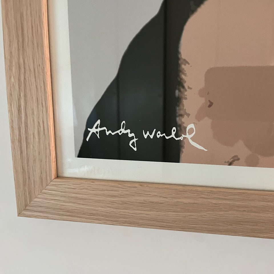 Andy Warhol Giorgio Armani Edizione Limitata numerata a matita Litografia con certificato -Art-