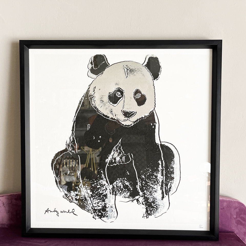 Andy Warhol Panda Edizione Limitata numerata a matita Litografia con certificato -Art-