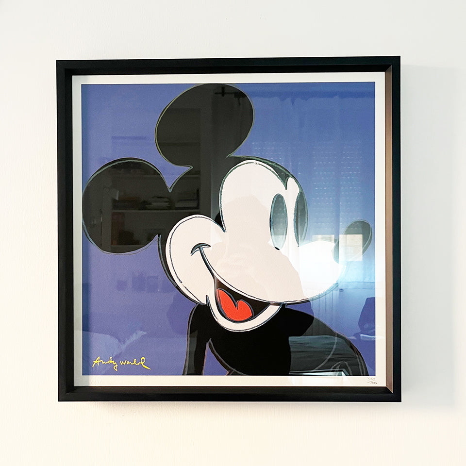 Andy Warhol Topolino Edizione Limitata numerata a matita Litografia con certificato -Art-