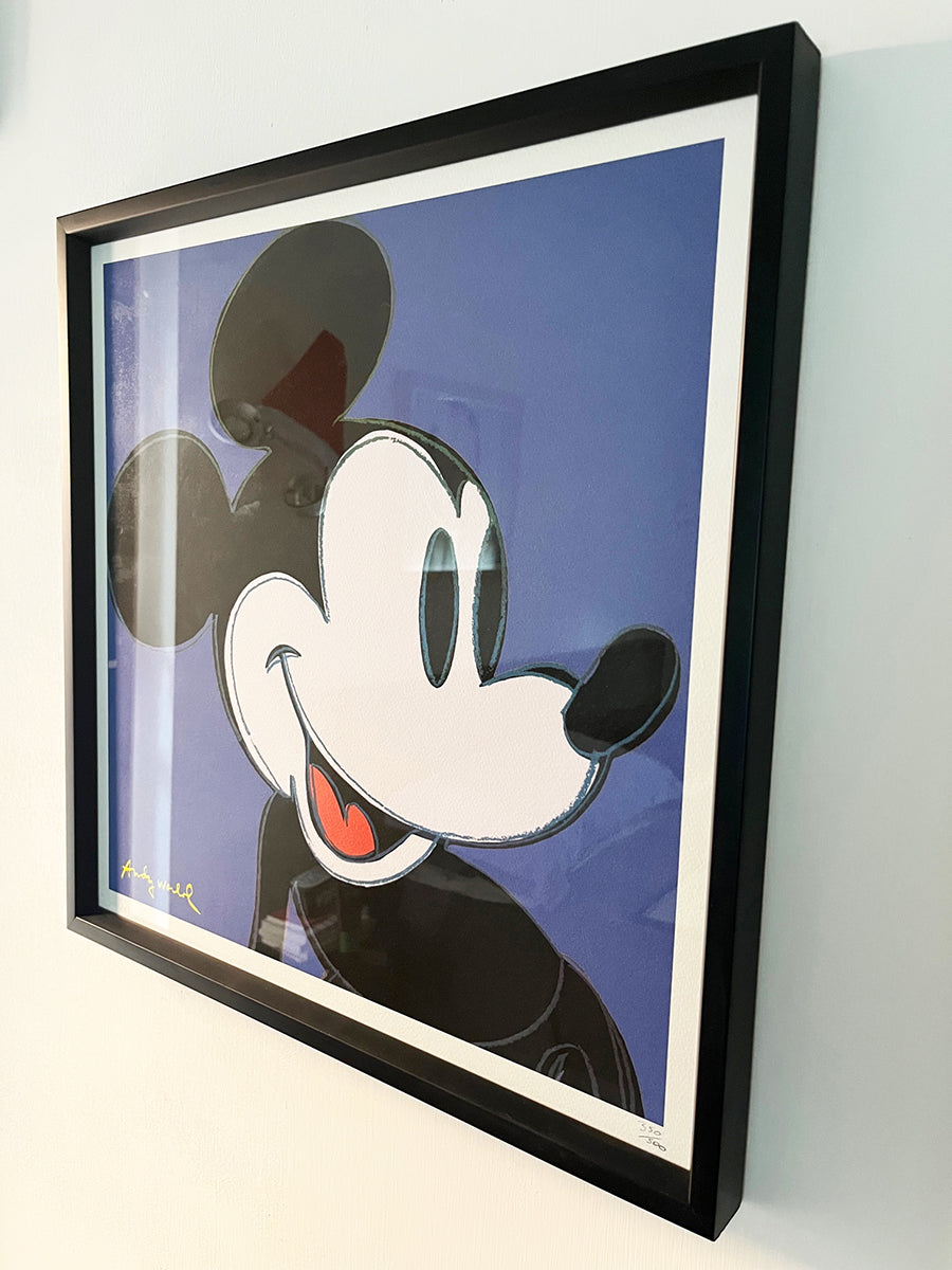Andy Warhol Topolino Edizione Limitata numerata a matita Litografia con certificato -Art-