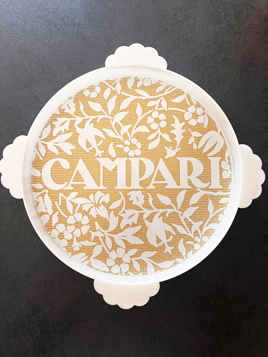 Vassoio Campari Bitter - design Matteo Thun - anni '80. -Top Art-