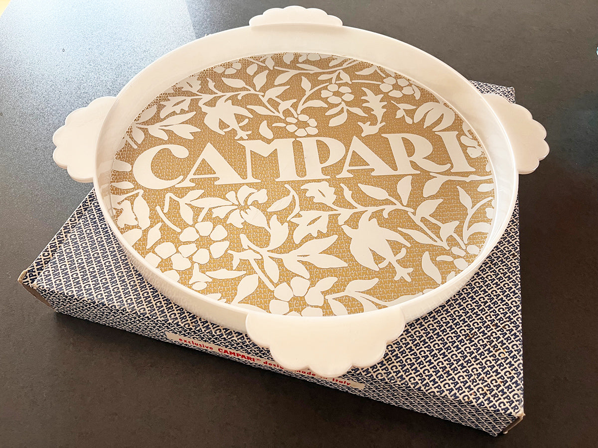 Vassoio Campari Bitter - design Matteo Thun - anni '80. -Top Art-