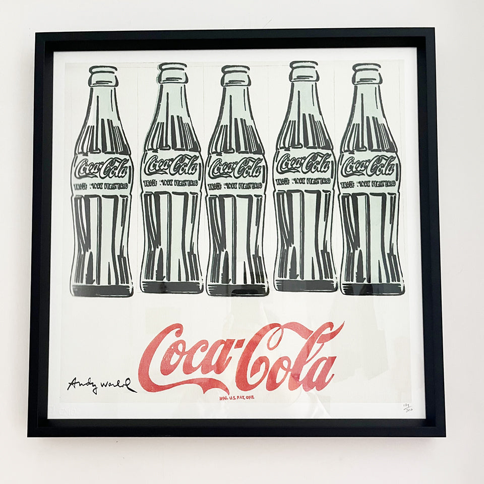 Andy Warhol Coca-Cola Edizione Limitata numerata a matita Litografia con certificato -Art-