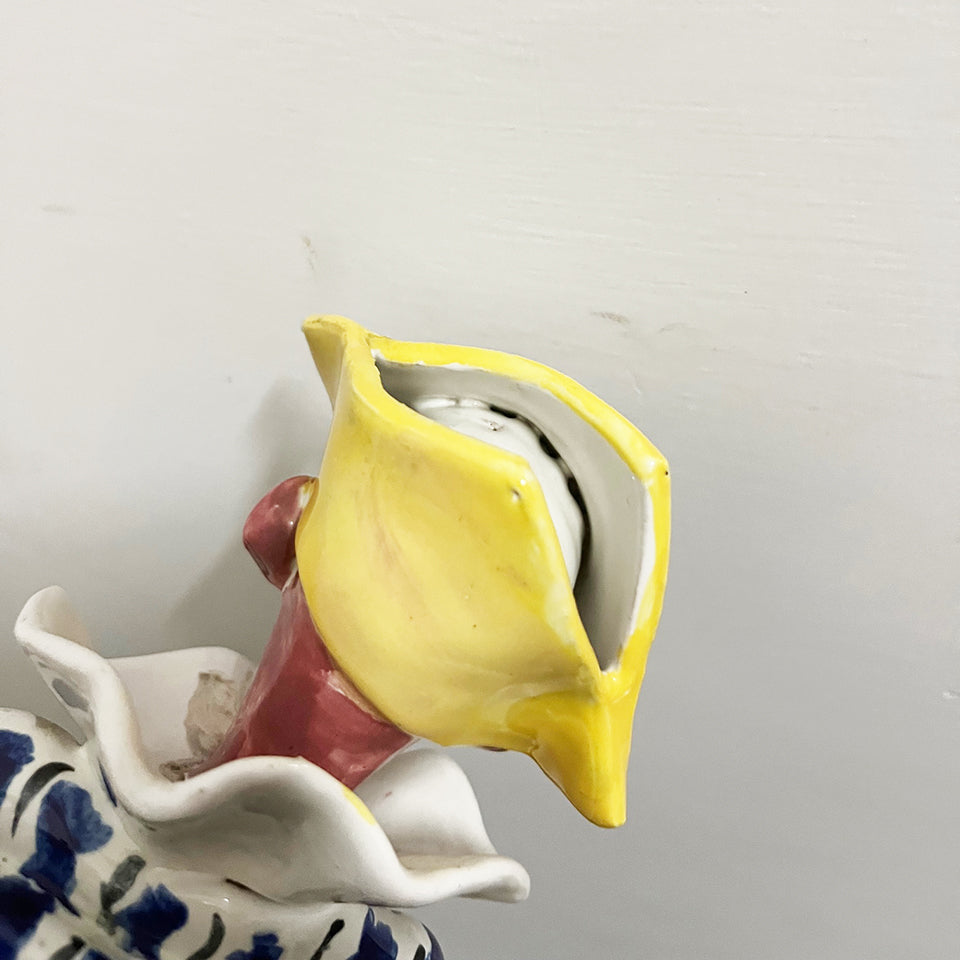 Scultura da parete in ceramica Guerrieri Ceramiche Murano 1950 -Art-