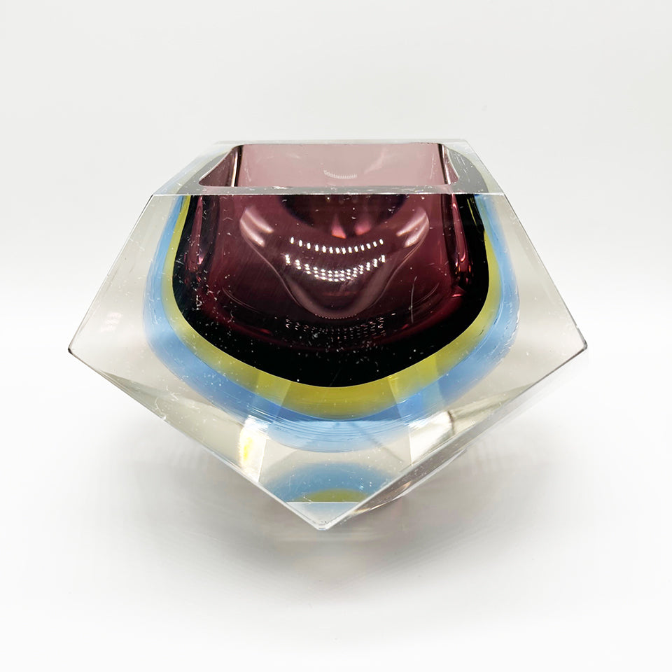 Posacenere Diamante Sommerso Murano 1960 - Art -