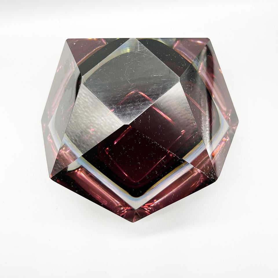 Posacenere Diamante Sommerso Murano 1960 - Art -