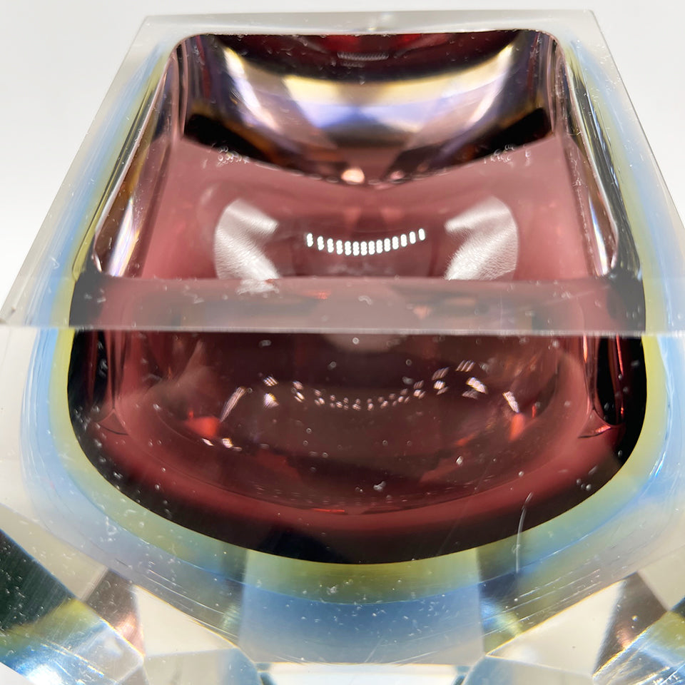 Posacenere Diamante Sommerso Murano 1960 - Art -