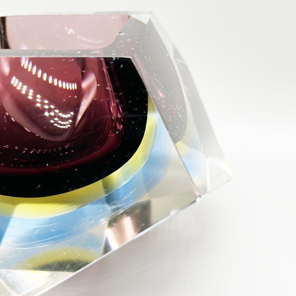 Posacenere Diamante Sommerso Murano 1960 - Art -