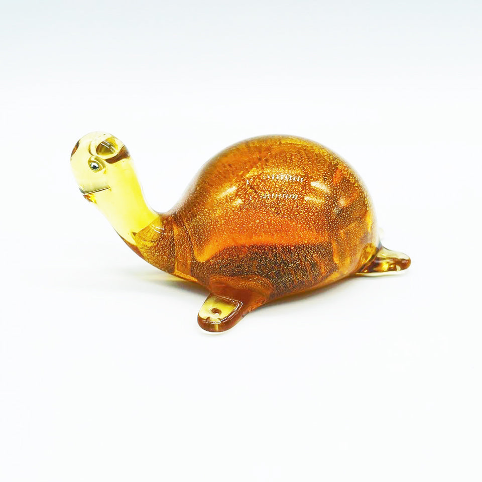 Tartaruga Ambra Piccola Murano - Art -