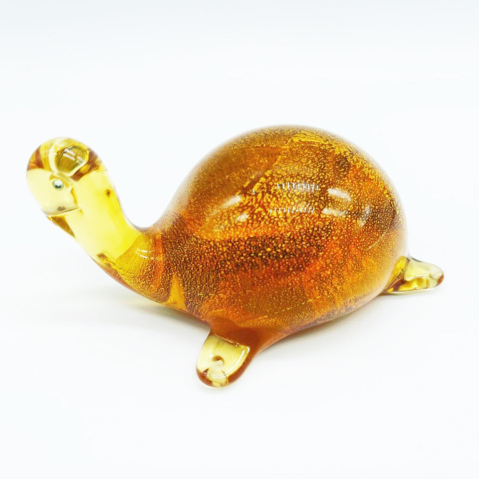 Tartaruga Ambra Piccola Murano - Art -