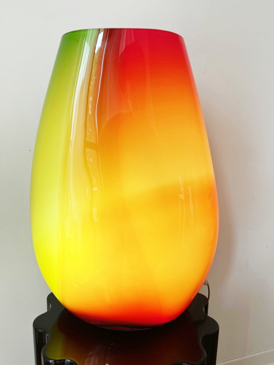 Murano Lampada da Tavolo Grande Vintage 1970 -Top Art-