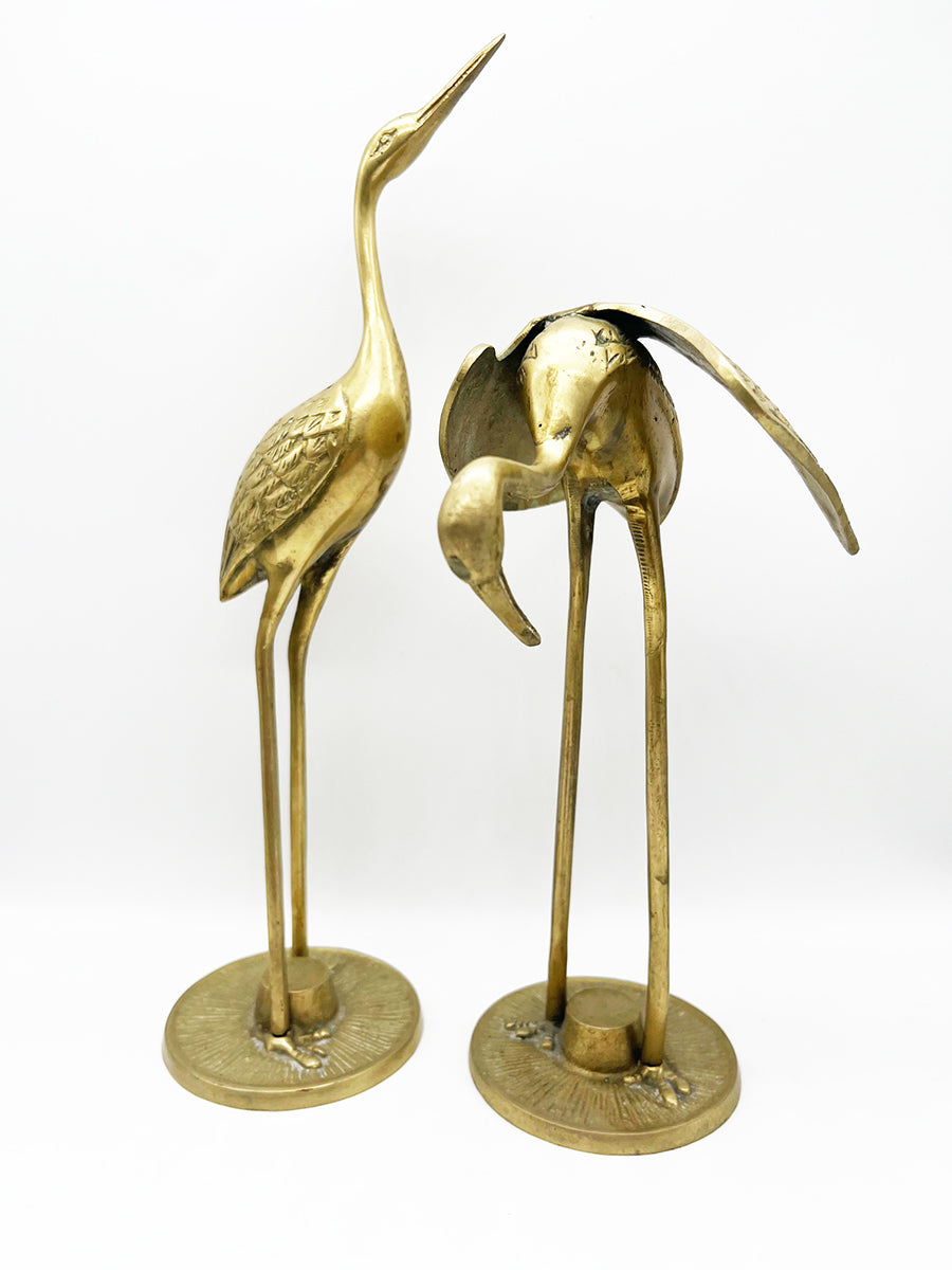 Coppia Aironi in Ottone Vintage 1960 -Art-
