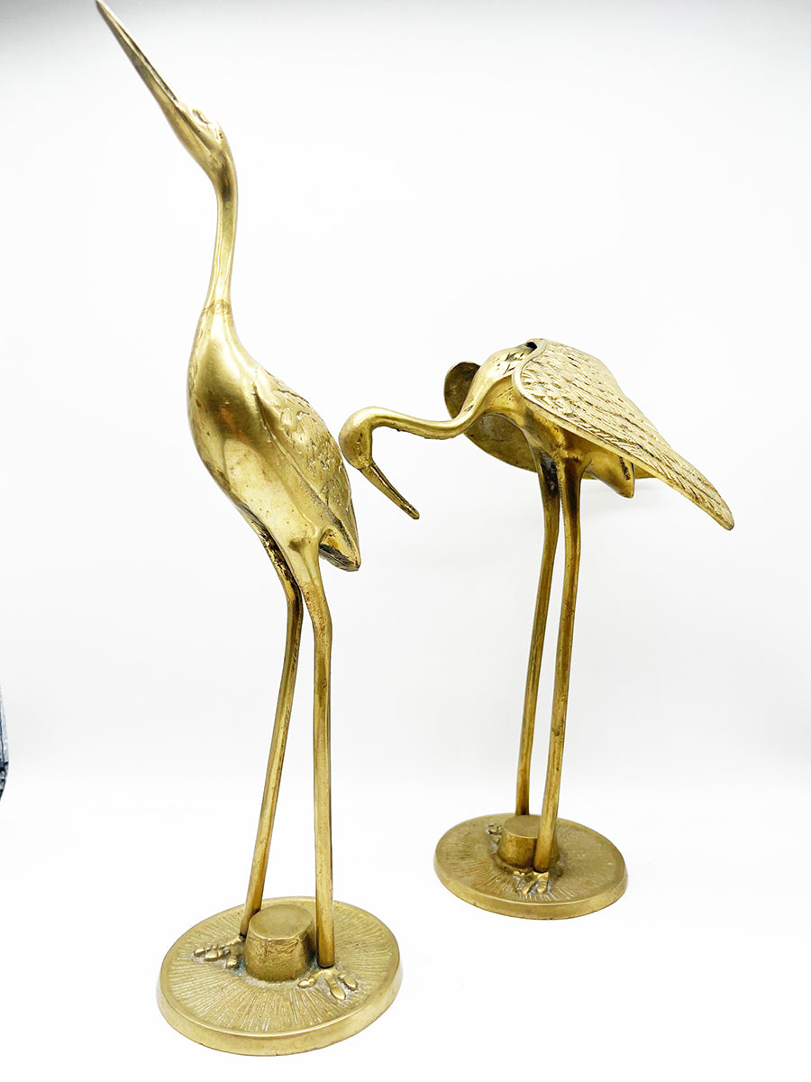 Coppia Aironi in Ottone Vintage 1960 -Art-