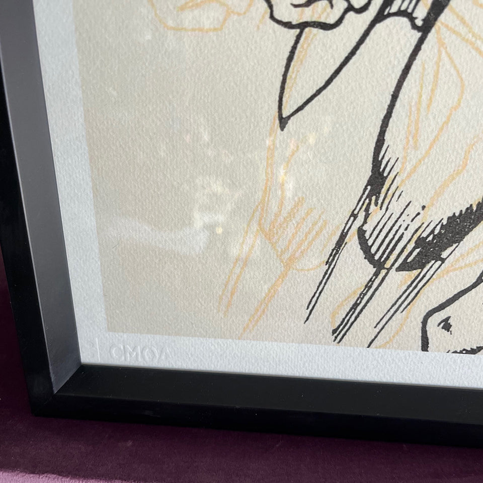 Andy Warhol Superman Edizione Limitata numerata a matita Litografia con certificato -Art-