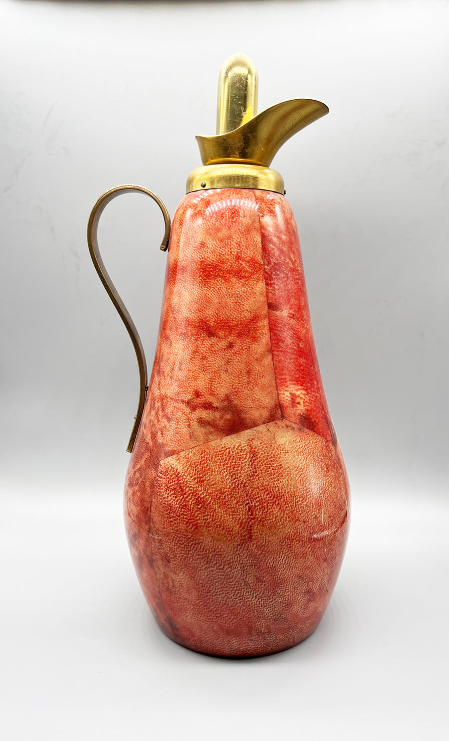 Aldo Tura Thermos Pergamena e Ottone 1950 -Art-
