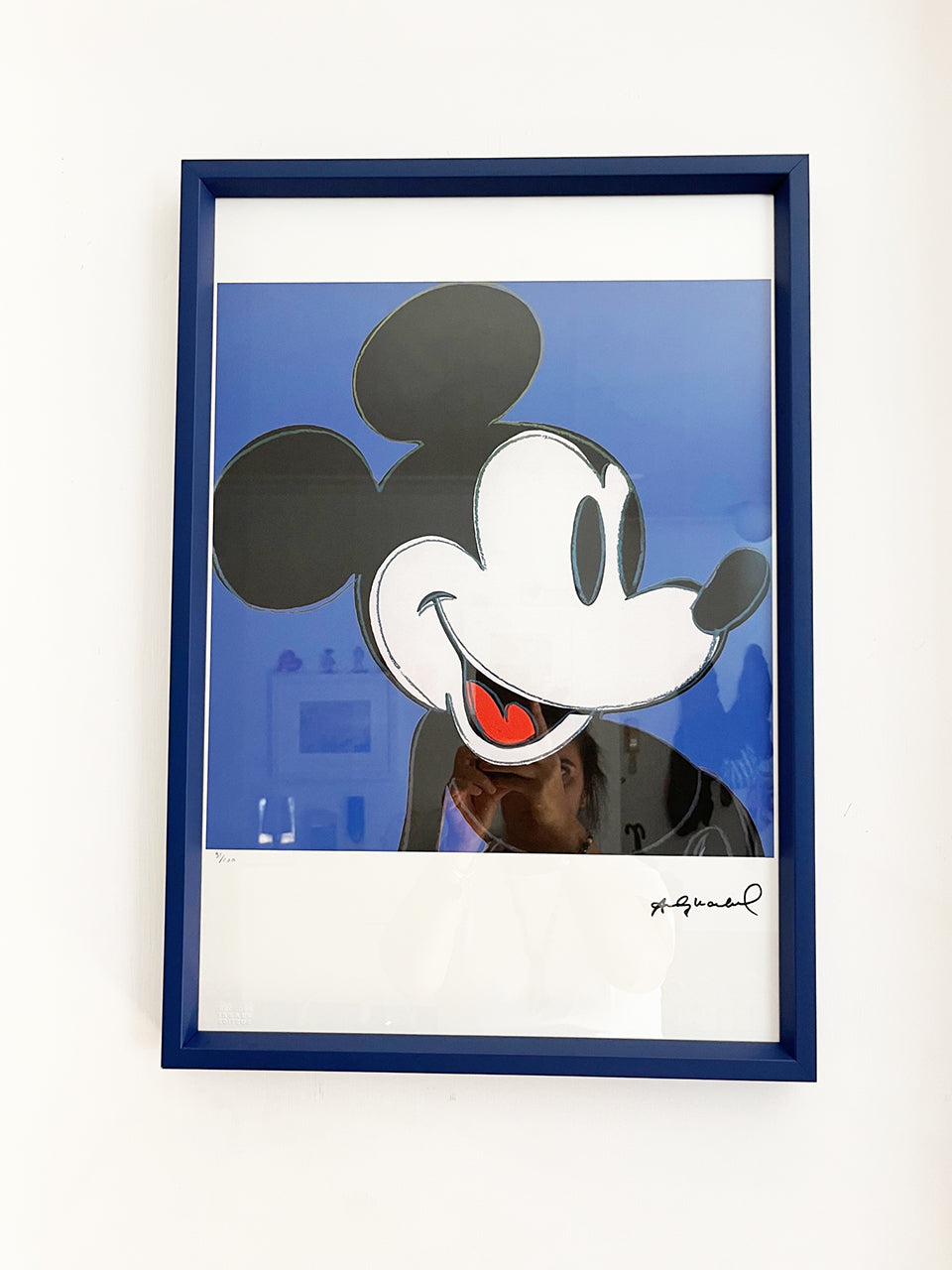 Andy Warhol Edizione Limitata numerata a matita Litografia con certificato -Art-