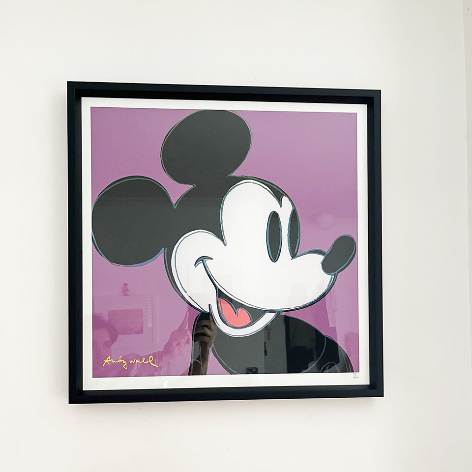 Andy Warhol Topolino Edizione Limitata numerata a matita Litografia con certificato -Art-