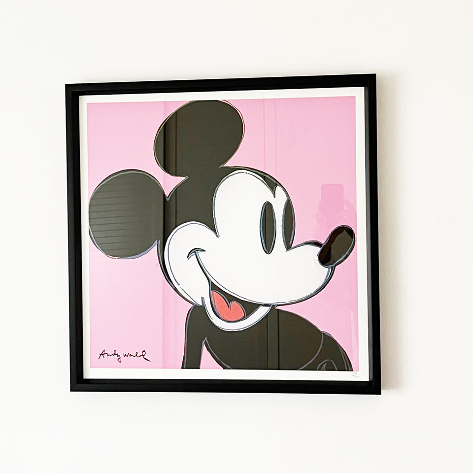 Andy Warhol Topolino Edizione Limitata numerata a matita Litografia con certificato -Art-