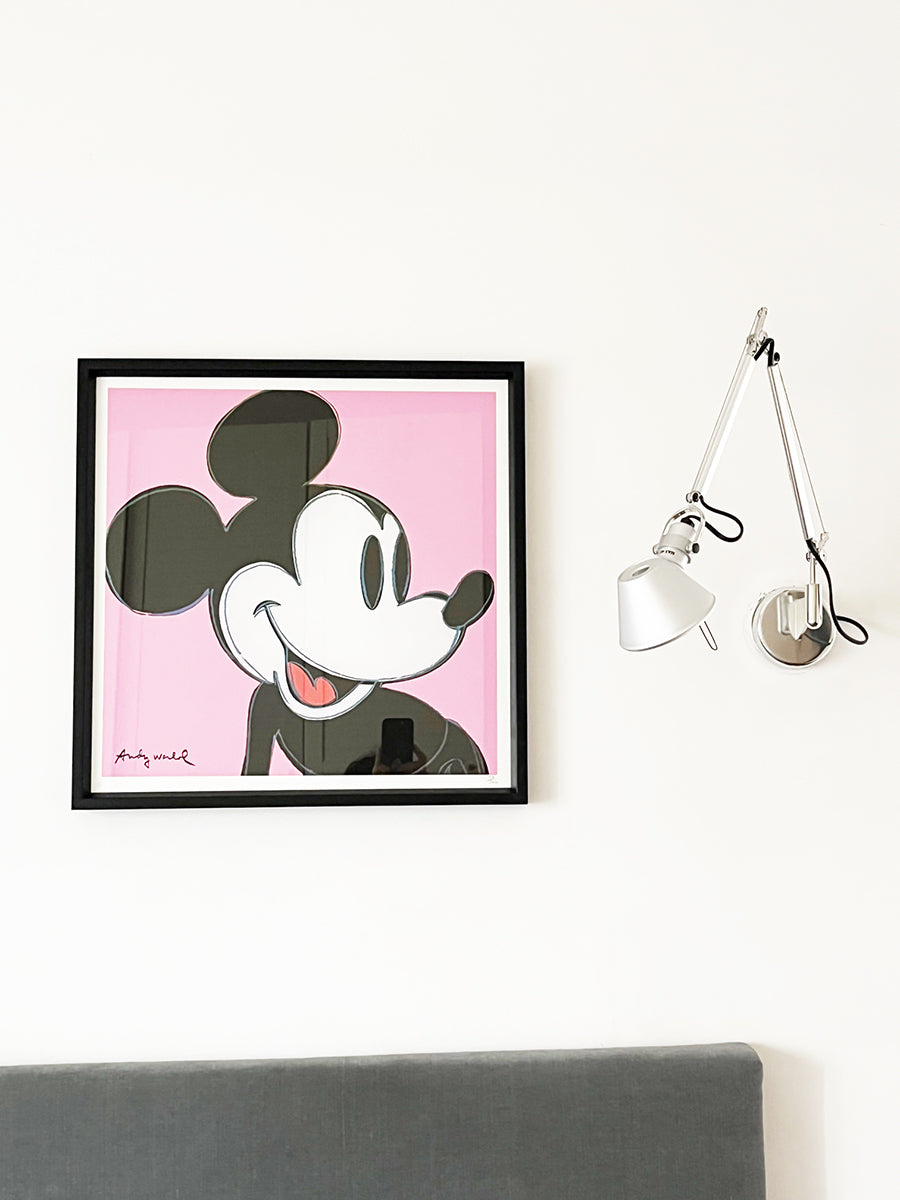 Andy Warhol Topolino Edizione Limitata numerata a matita Litografia con certificato -Art-