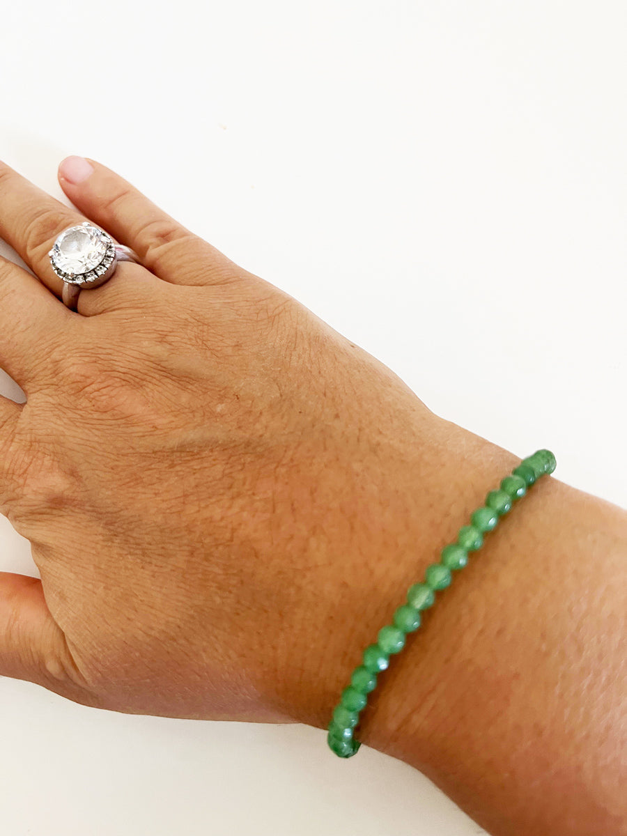 Coppia Braccialetti in Smeraldini piccoli -Top Jewels -