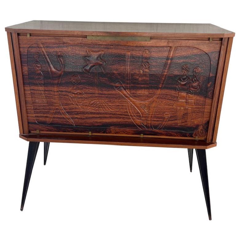 Cabinet Bar Palissandro Top Vintage 1960 -Design-