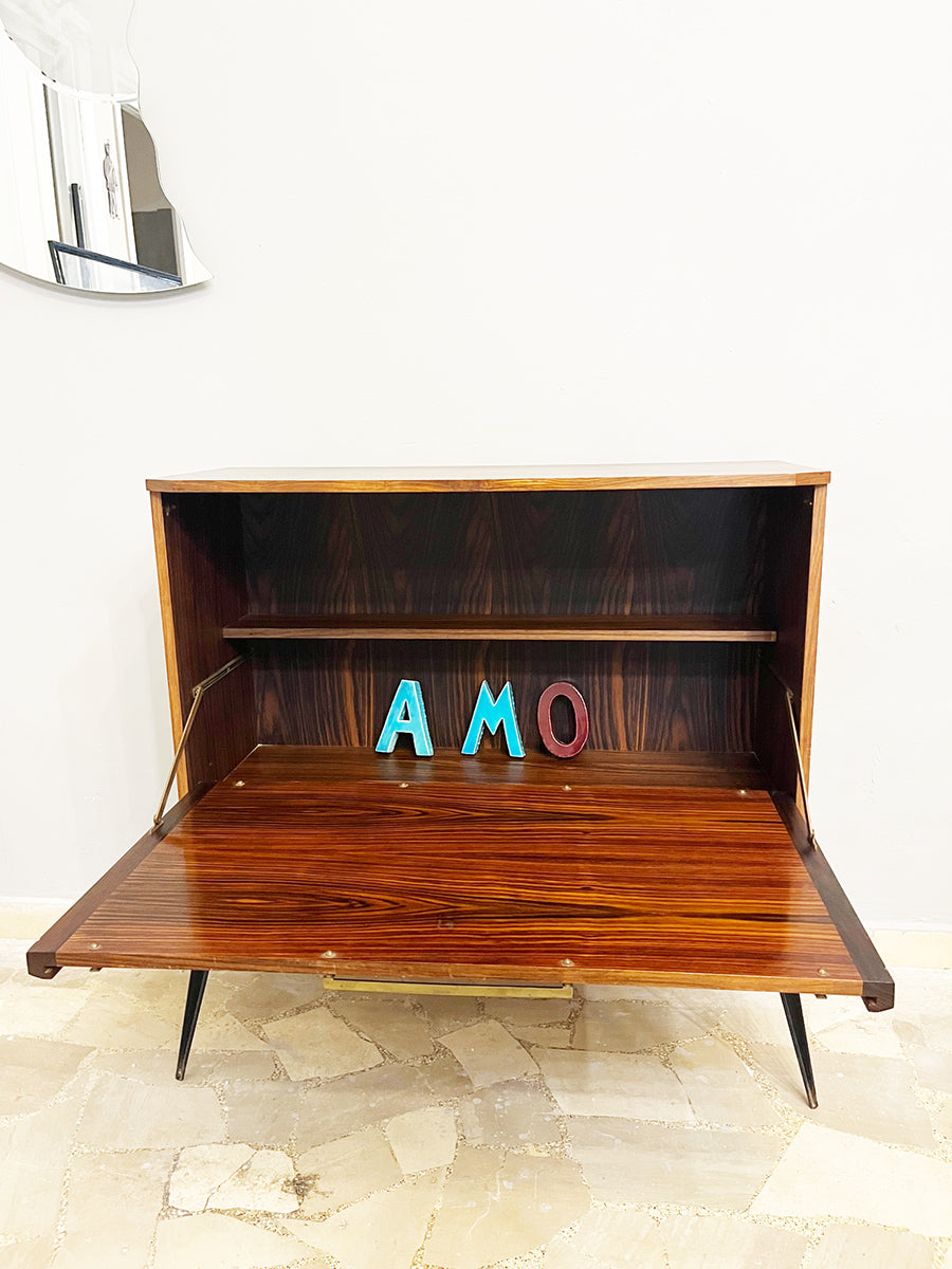 Cabinet Bar Palissandro Top Vintage 1960 -Design-