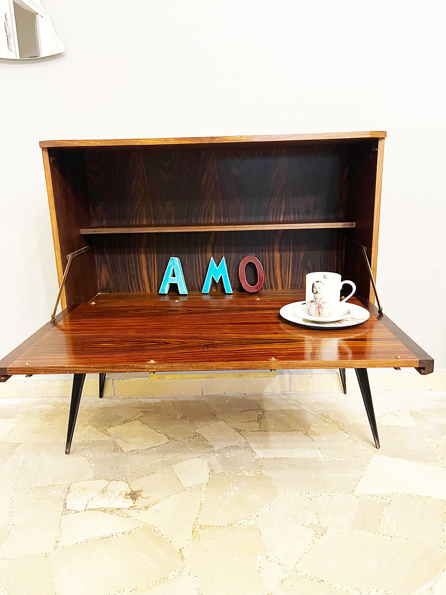Cabinet Bar Palissandro Top Vintage 1960 -Design-
