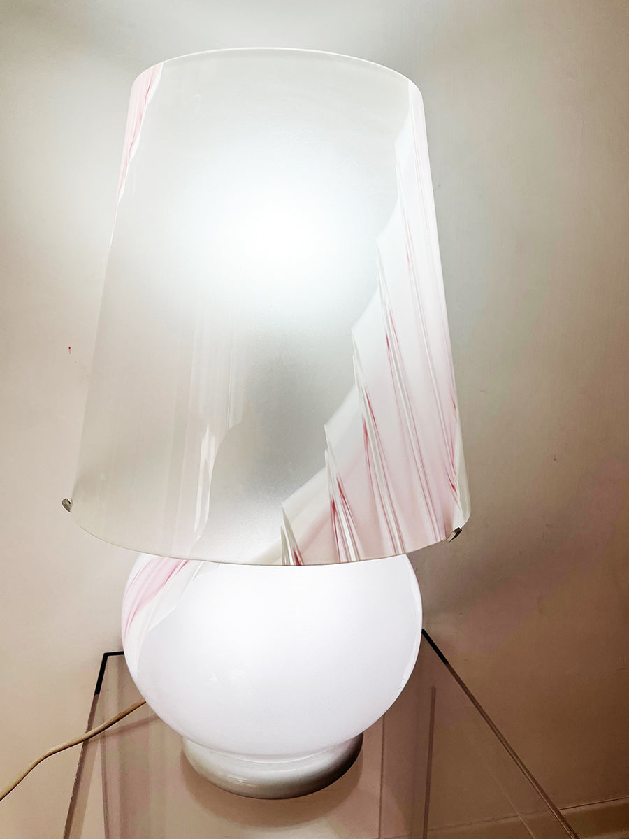 Lampada da Tavolo Murano Vintage 1980 -Top Design-