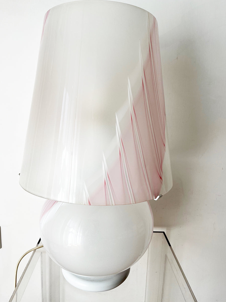 Lampada da Tavolo Murano Vintage 1980 -Top Design-