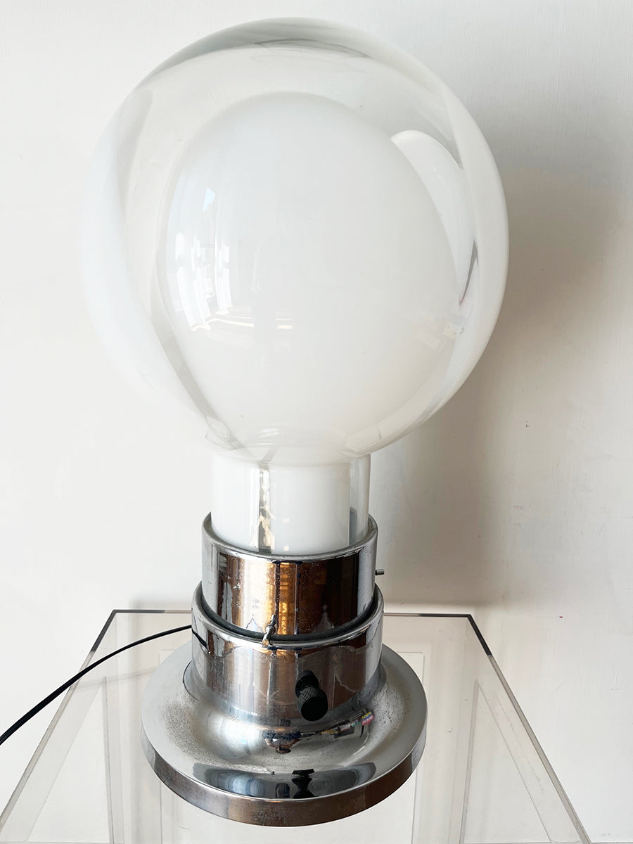 Lampada da Tavolo Murano Space Age 1970 -Top Design-
