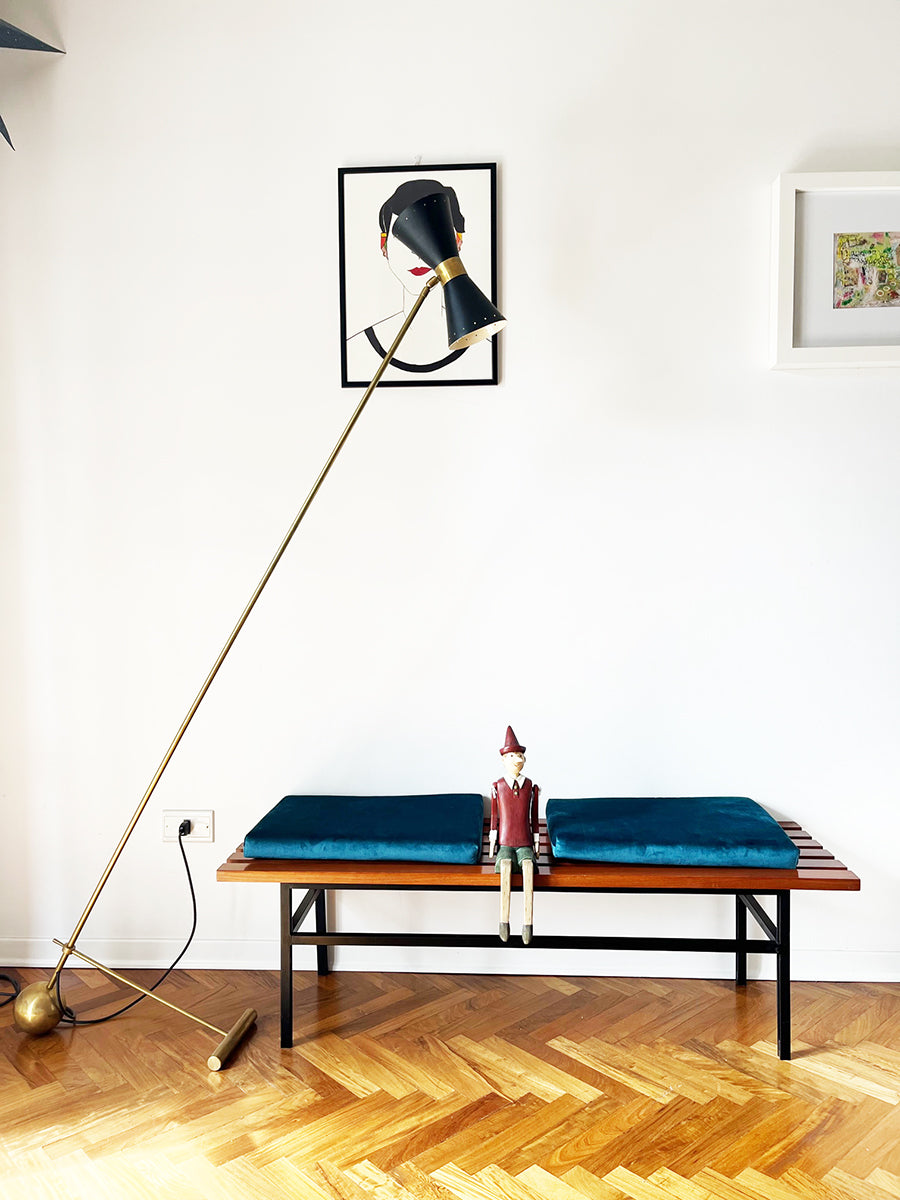 Panca Vintage Teak 1960 -Design-