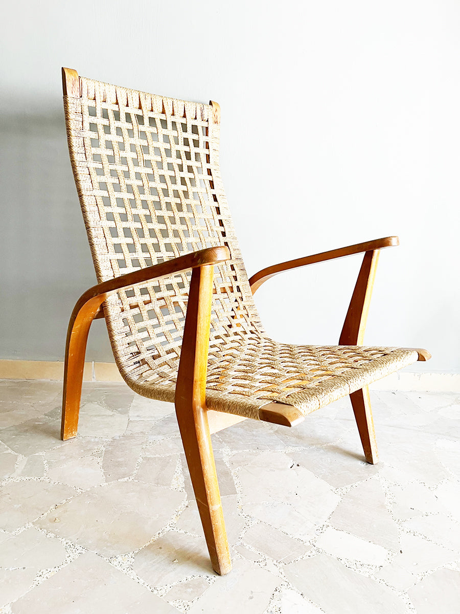 Poltrona Svedese Vintage anni '50 -Design-