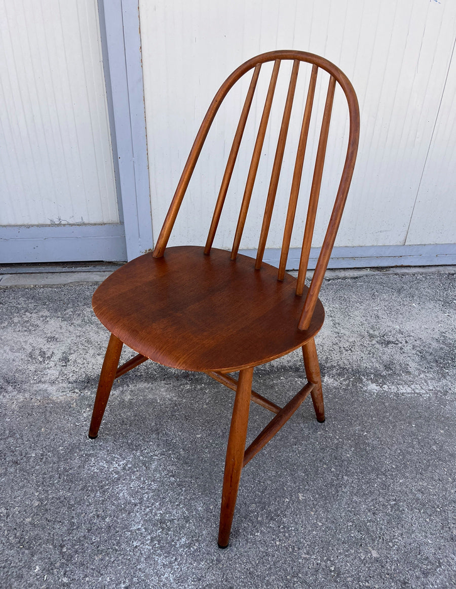 "Quacker" set di n. 6 sedie di Lucian Ercolani anni '60 -Top Design-