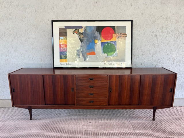 Sideboard Extra Large Danese in Palissandro Autentica Vintage 1960 -Design-