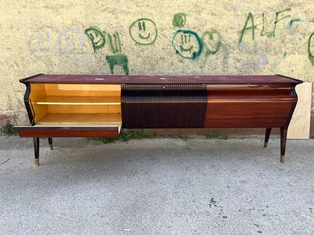 Borsani Sideboard Extra Large Top Vintage 1950 -Design-