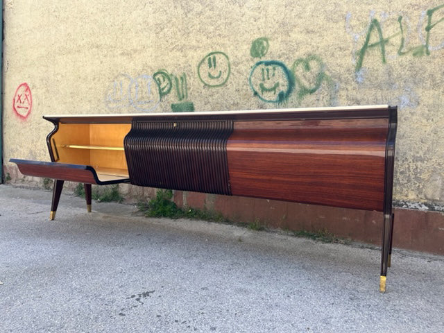 Borsani Sideboard Extra Large Top Vintage 1950 -Design-