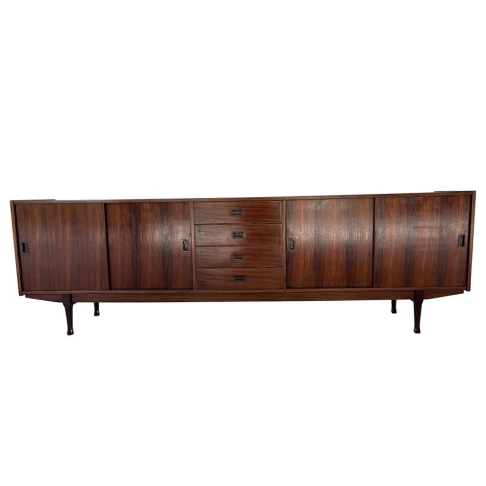 Sideboard Extra Large Danese in Palissandro Autentica Vintage 1960 -Design-