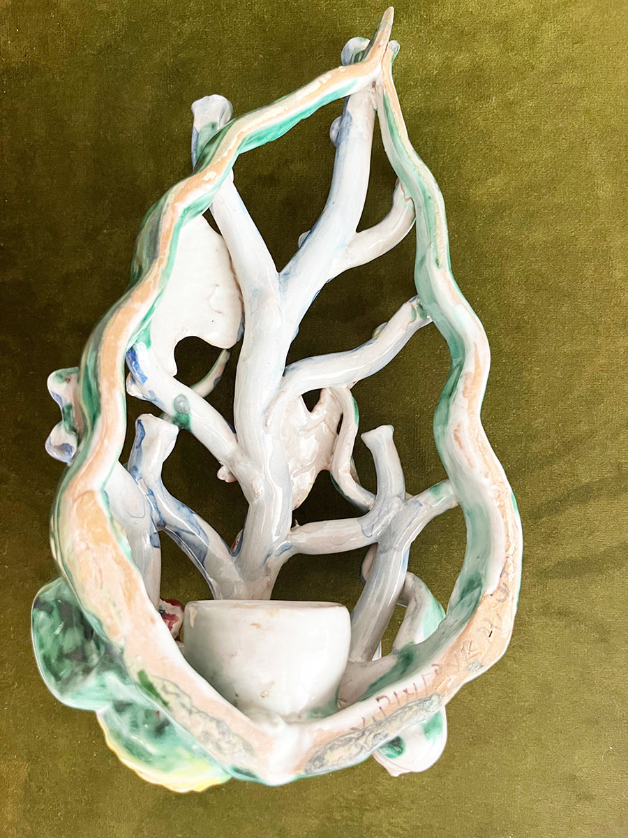 Lanterna Marina Vietri Ceramica degli anni '60 -Lighting-