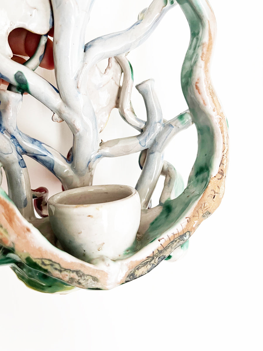 Lanterna Marina Vietri Ceramica degli anni '60 -Lighting-