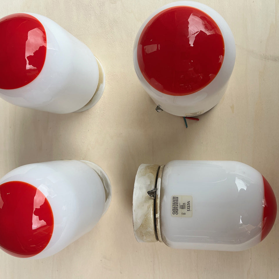 Leucos Appliques set n. 4 mod. Capezzolo - Top Lighting -