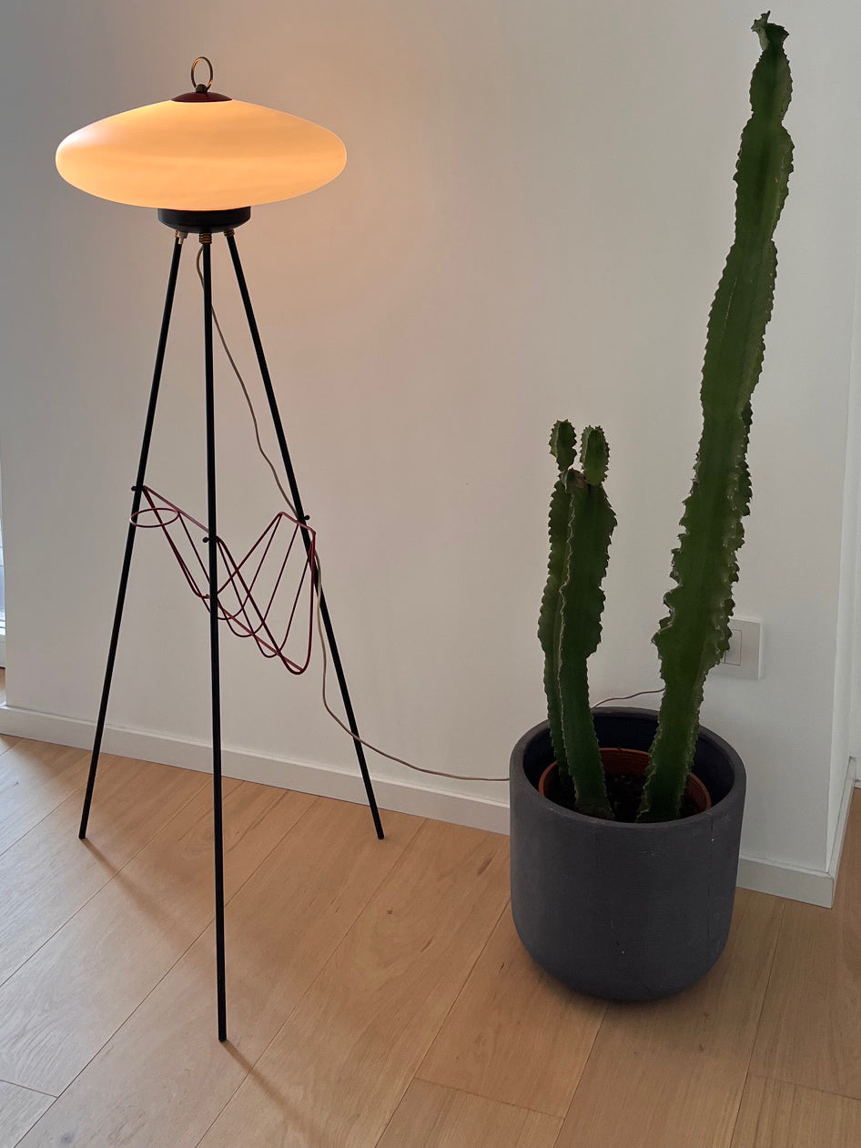 Lampada da terra Vintage 1950 -Top Lighting-