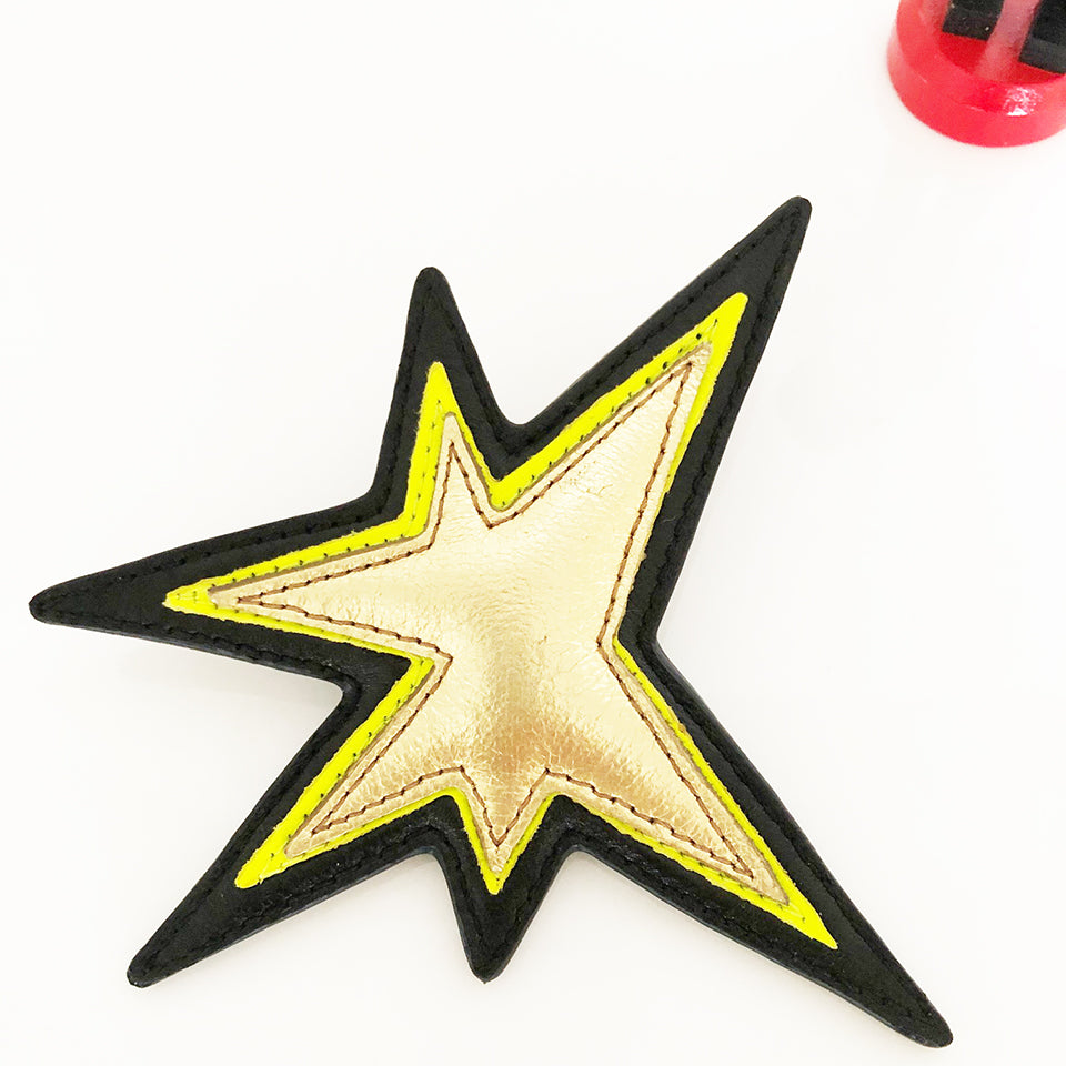 Miu Miu Spilla Pelle Vintage "Bang" -Accessori-
