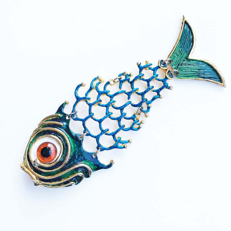 Pesce Charm Vintage 1970 - Accessori -