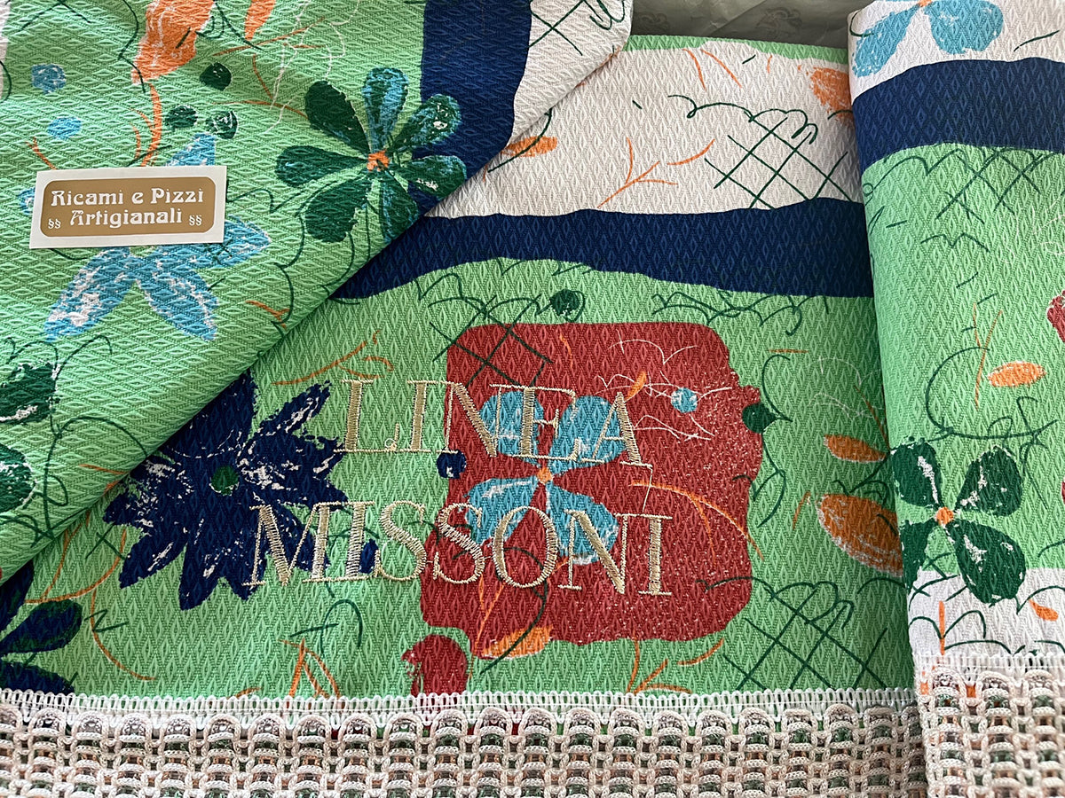 Missoni Home Copriletto Matrimoniale Nuovo con Scatola -Antiques-